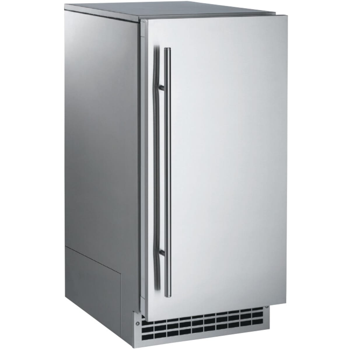 SCOTSMAN - 15" Nugget Ice Machine, pump assist drain 60 lbs/day, Outdoor Approved, Unfinished front